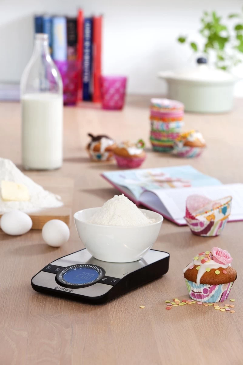 Brabantia Profile Keukenweegschaal - Rechthoekig - Met Kookwekker - RVS 13 Brabantia Profile Keukenweegschaal - Rechthoekig - Met Kookwekker - RVS - Afbeelding 11