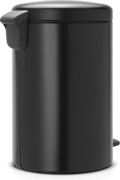 Brabantia NewIcon Prullenbak - 20 L - Matt Black -Brabantia 802x1200