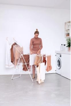 Brabantia HangOn Droogrek Inklapbaar - 25 Meter - White 40 Brabantia HangOn Droogrek Inklapbaar - 25 Meter - White -Brabantia 804x1200