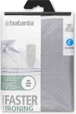 Brabantia Strijkplankhoes C - 124 X 45 Cm - Metallic - Complete Set -Brabantia 806x1200