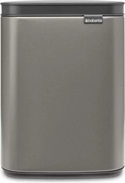 Brabantia Bo Prullenbak - 4 L - Platinum