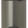 Brabantia NewIcon Prullenbak - 2 X 2 L - Platinum -Brabantia 829x1200