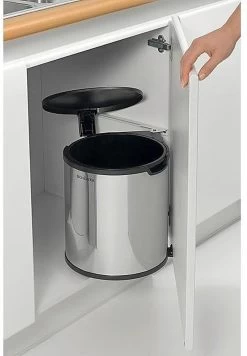 Brabantia Built-in-Bin Prullenbak - 15 L - Brilliant Steel -Brabantia 833x1200 2
