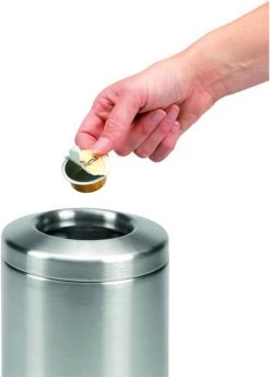 Brabantia Tafelafvalbakje - 2.3 L - Matt Steel 9 Brabantia Tafelafvalbakje - 2.3 L - Matt Steel -Brabantia 862x1200