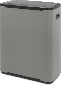 Brabantia Bo Touch Bin Prullenbak - 2 X 30 L - Mineral Concrete Grey 32 Brabantia Bo Touch Bin Prullenbak - 2 X 30 L - Mineral Concrete Grey -Brabantia 863x1200