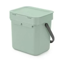 Brabantia Sort En Go Afvalemmer 3 Liter Jade Green 9 Brabantia Sort En Go Afvalemmer 3 Liter Jade Green -Brabantia 87107552116831