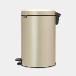 Brabantia Pedaalemmer NewIcon 20 Liter Champagne 10 Brabantia Pedaalemmer NewIcon 20 Liter Champagne -Brabantia 87107553044601