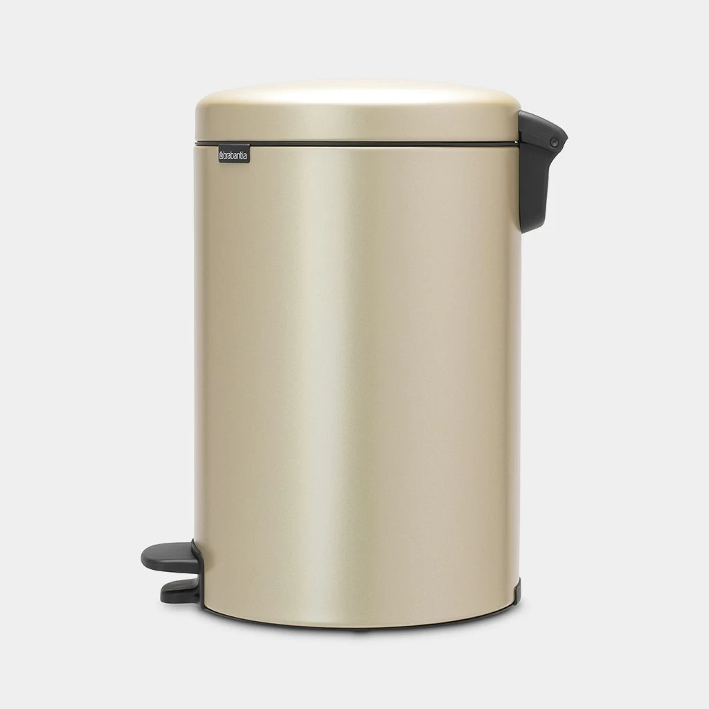 Brabantia Pedaalemmer NewIcon 20 Liter Champagne 5 Brabantia Pedaalemmer NewIcon 20 Liter Champagne - Afbeelding 3
