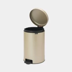 Brabantia Pedaalemmer NewIcon 20 Liter Champagne 9 Brabantia Pedaalemmer NewIcon 20 Liter Champagne -Brabantia 87107553044603