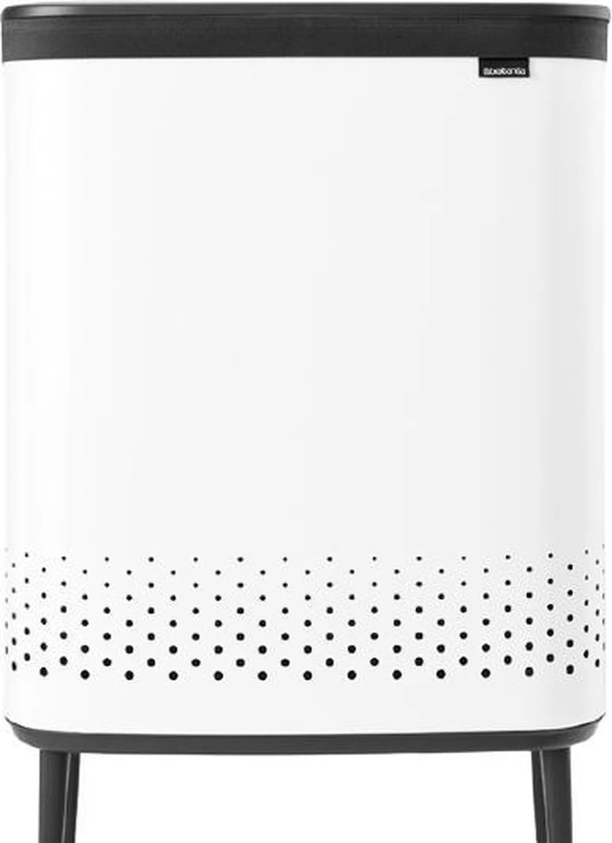 Brabantia Bo Wasbox 2 X 45 Liter Rechthoekig Wit 4 Brabantia Bo Wasbox 2 X 45 Liter Rechthoekig Wit - Afbeelding 2