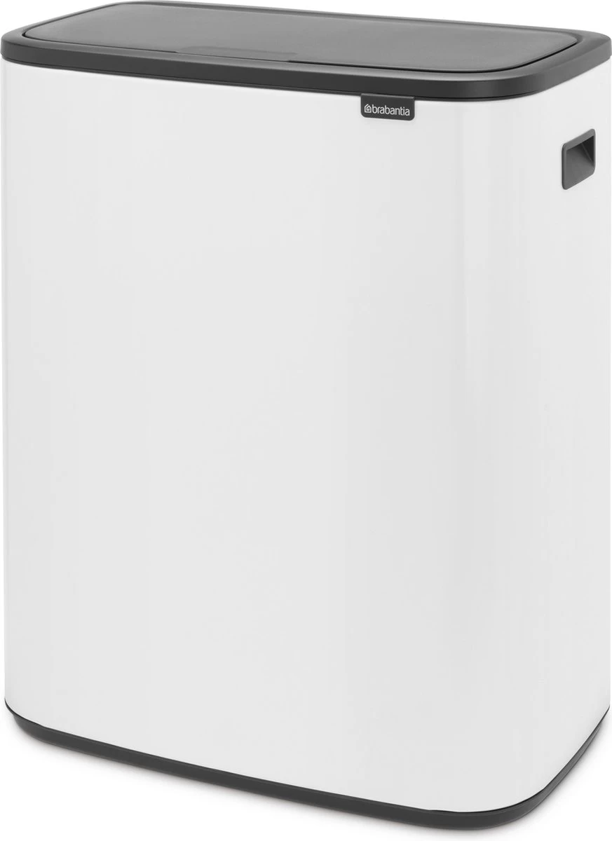 Brabantia Bo Touch Bin Prullenbak - 2 X 30 L - White 12 Brabantia Bo Touch Bin Prullenbak - 2 X 30 L - White - Afbeelding 10