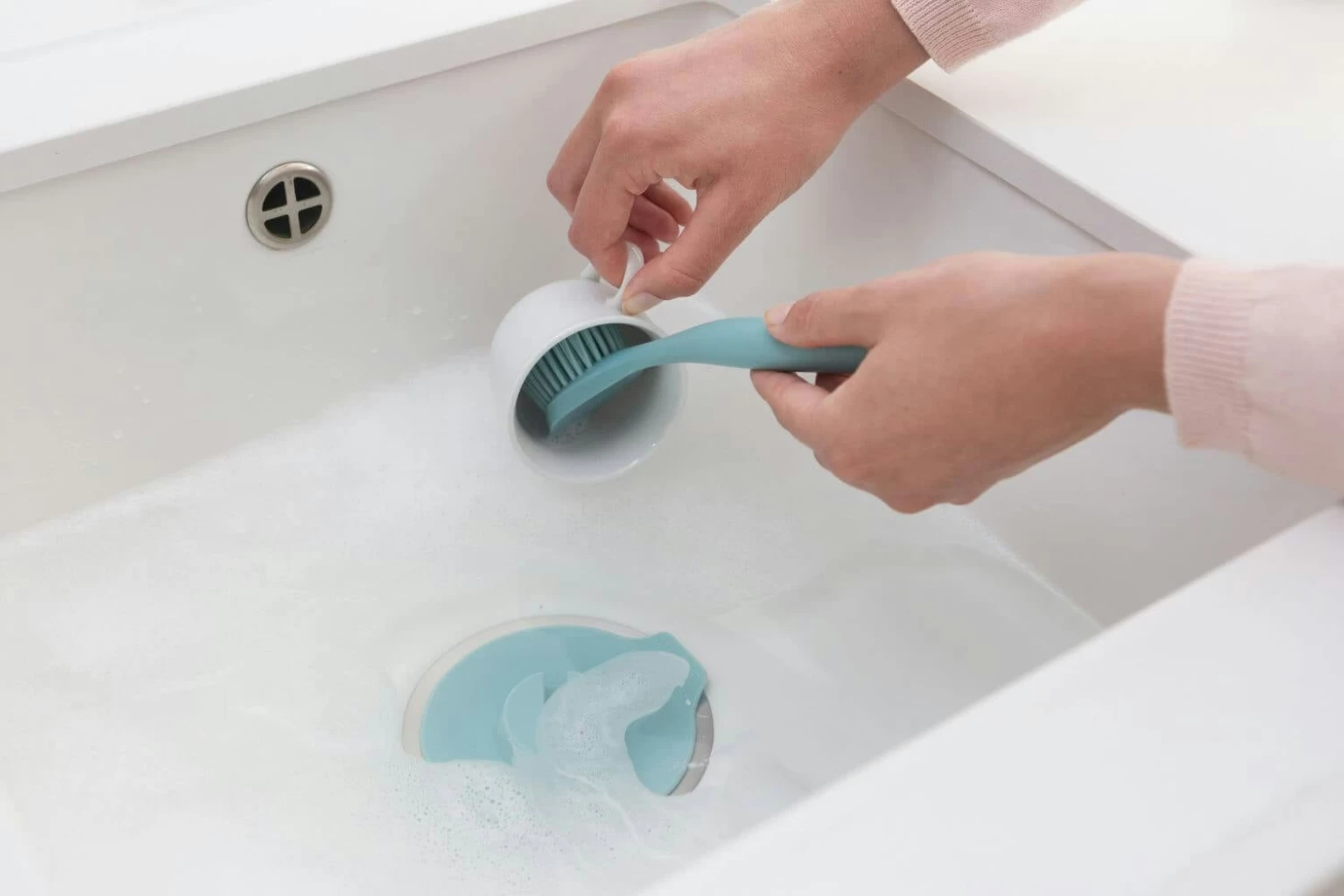 Brabantia Afwasborstel Met Zuignaphouder Mint OP=OP 7 Brabantia Afwasborstel Met Zuignaphouder Mint OP=OP - Afbeelding 5