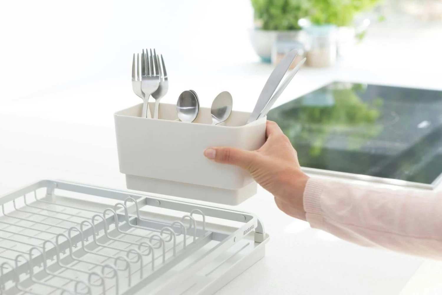 Brabantia Afdruiprek Light Grey 5 Brabantia Afdruiprek Light Grey - Afbeelding 3