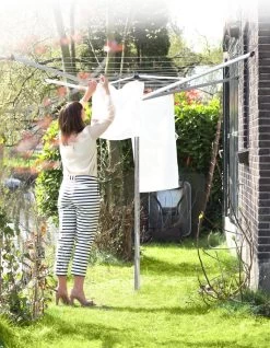 Brabantia Topspinner Droogmolen Met Grondanker - 40 M - Metallic Grey 35 Brabantia Topspinner Droogmolen Met Grondanker - 40 M - Metallic Grey -Brabantia 931x1200