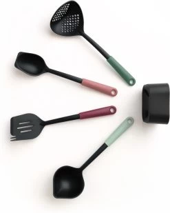 Brabantia Tasty+ Kookgerei Set - 4-delig Plus Houder - Mixed Colours -Brabantia 960x1200