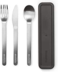 Brabantia Make & Take Bestekset - 3-delig - Dark Grey
