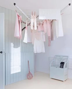 Brabantia WallFix Wanddroger - Met Beschermhoes - 24 M - Metallic Grey -Brabantia 976x1200