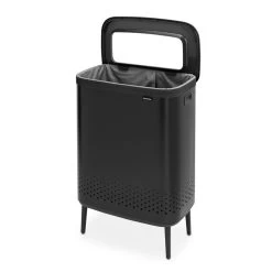 Brabantia Wasbox Hi 2 X 45 Liter - Matt Black 25 Brabantia Wasbox Hi 2 X 45 Liter - Matt Black -Brabantia Bo Laundry Bin Hi 2 x 45L Plastic Lid Matt Black 8710755200564 Brabantia 96dpi 1000x1000px 7 NR 22112