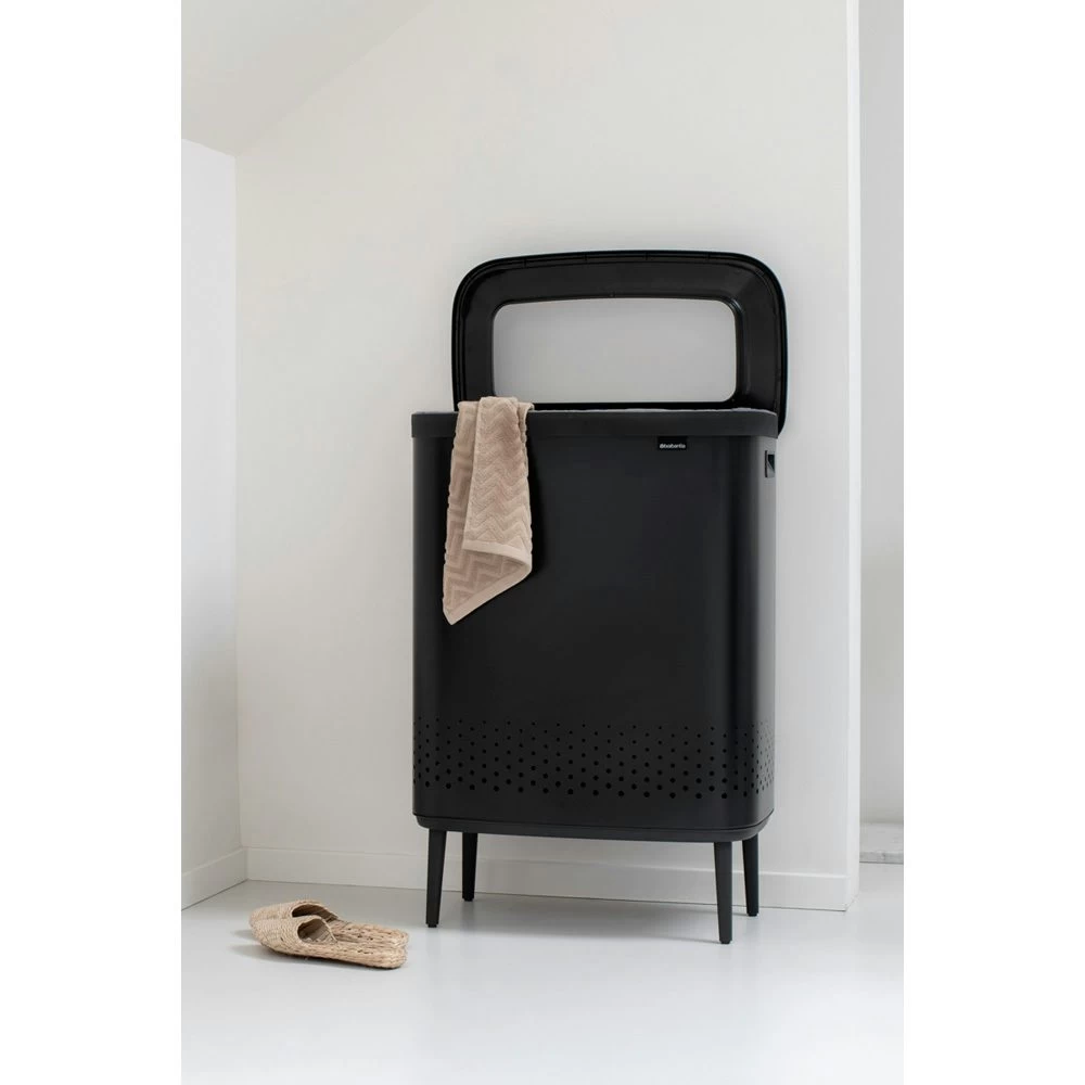 Brabantia Wasbox Hi 2 X 45 Liter - Matt Black 14 Brabantia Wasbox Hi 2 X 45 Liter - Matt Black - Afbeelding 12