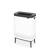 Brabantia Bo Wasbox Hi 2 X 45 Liter - Wit 1 Brabantia Bo Wasbox Hi 2 X 45 Liter - Wit -Brabantia Bo Laundry Bin Hi 2 x 45L Plastic Lid White 8710755200540 Brabantia 96dpi 1000x1000px 7 NR 22103