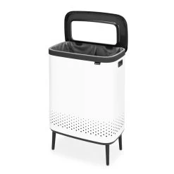 Brabantia Bo Wasbox Hi 2 X 45 Liter - Wit -Brabantia Bo Laundry Bin Hi 2 x 45L Plastic Lid White 8710755200540 Brabantia 96dpi 1000x1000px 7 NR 22104