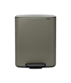 Brabantia Bo Pedaalemmer 60 Liter Platinum