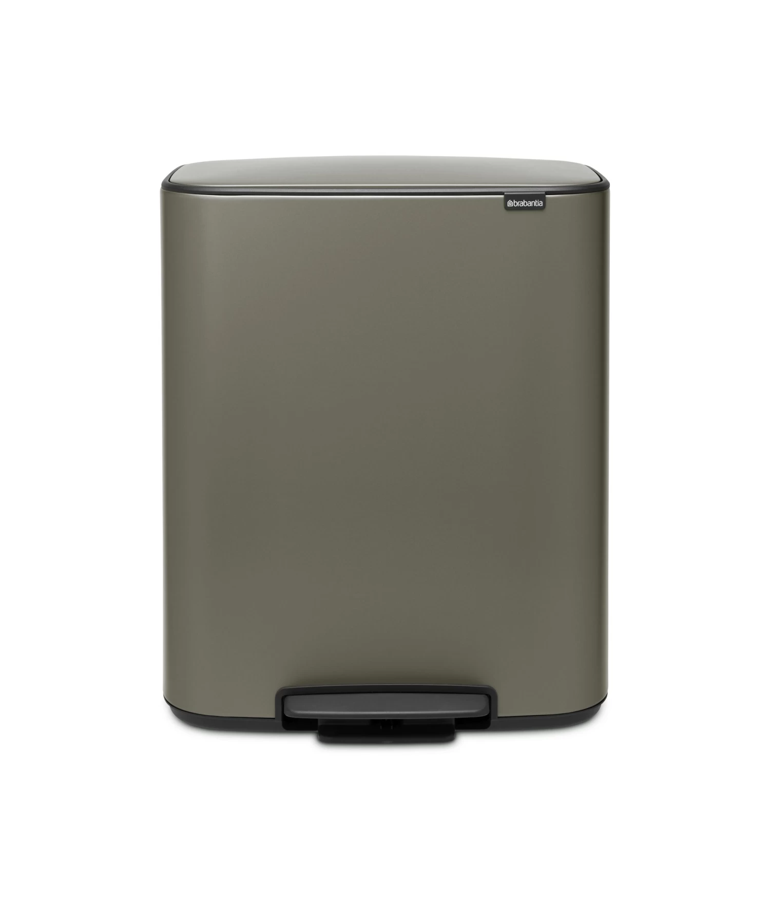 Brabantia Bo Pedaalemmer 60 Liter Platinum 3 Brabantia Bo Pedaalemmer 60 Liter Platinum