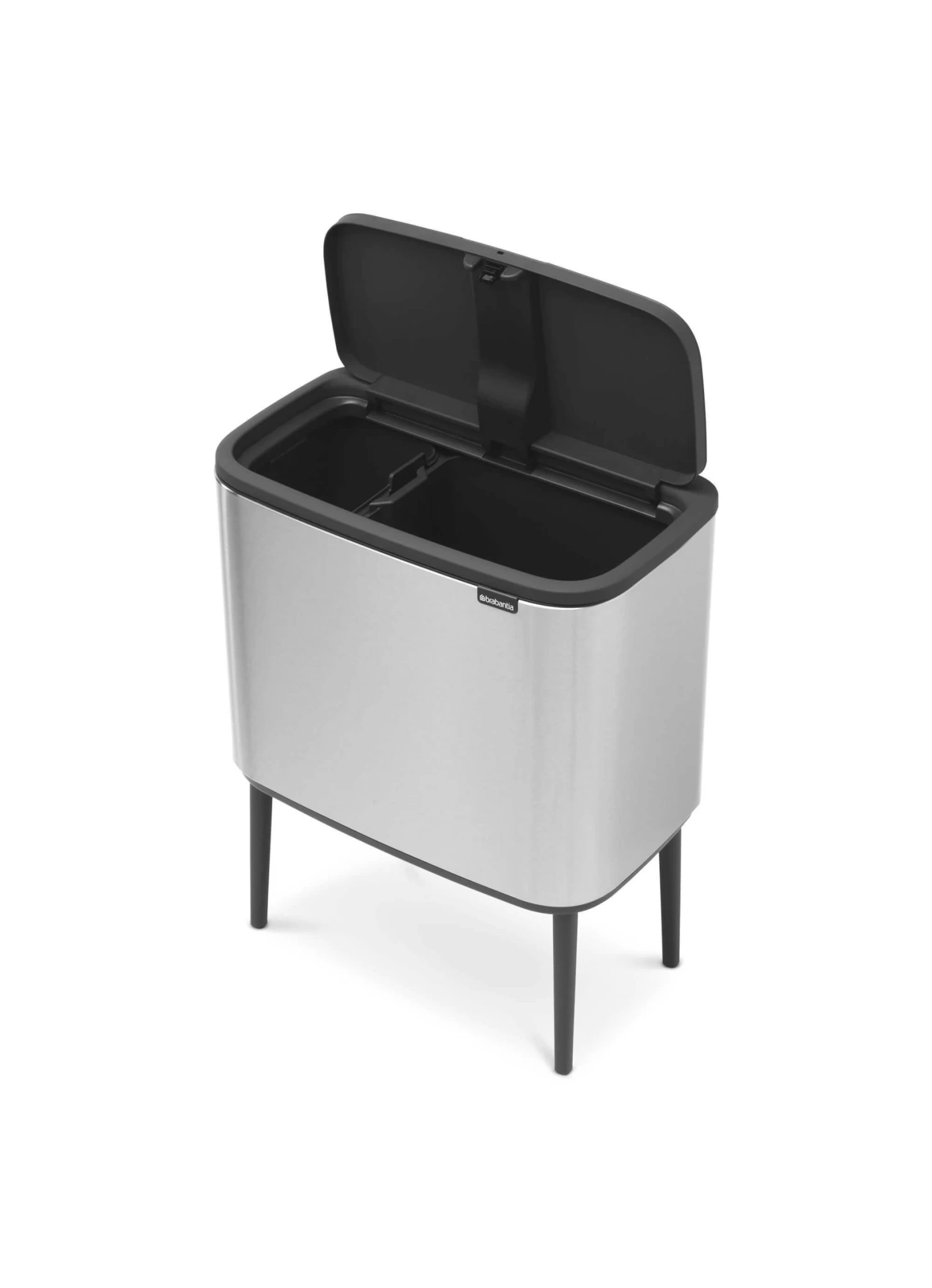 Brabantia Bo Touch Bin 11+23 Liter Matt Steel FPP 5 Brabantia Bo Touch Bin 11+23 Liter Matt Steel FPP - Afbeelding 3