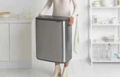 Brabantia Bo Touch Bin 2x30 Liter Matt Steel Fingerprint Proof 22 Brabantia Bo Touch Bin 2x30 Liter Matt Steel Fingerprint Proof -Brabantia Bo Touch Bin 2 x 30L Matt Steel Fingerprint Proof 8710755221422 Brabantia 300dpi 7041x4498px 6 NR 14416