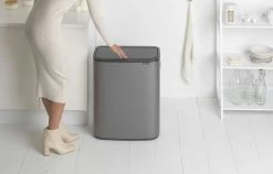 Brabantia Bo Touch Bin 2x30 Liter Platinum 14 Brabantia Bo Touch Bin 2x30 Liter Platinum -Brabantia Bo Touch Bin 2 x 30L Platinum 8710755221521 Brabantia 300dpi 6878x4393px 6 NR 14454
