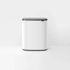 Brabantia Bo Touch Bin 2x30 Liter Wit -Brabantia Bo Touch Bin 2 x 30L White 8710755221408 Brabantia 300dpi 10323x10323px 6 NR 14540