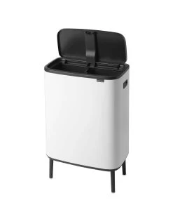Brabantia Bo Touch Bin Hi 2x30 Liter Wit -Brabantia Bo Touch Bin Hi 2 x 30L White 8710755130601 Brabantia 300dpi 4500x5500px 6 NR 14897