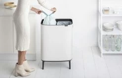 Brabantia Bo Touch Bin Hi 2x30 Liter Wit -Brabantia Bo Touch Bin Hi 2 x 30L White 8710755130601 Brabantia 300dpi 6432x4153px 6 NR 14900