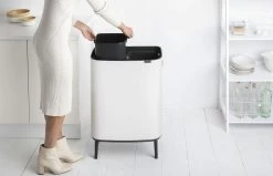Brabantia Bo Touch Bin Hi 2x30 Liter Wit -Brabantia Bo Touch Bin Hi 2 x 30L White 8710755130601 Brabantia 300dpi 6584x4251px 6 NR 14898