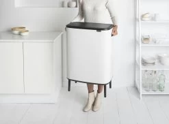 Brabantia Bo Touch Bin Hi 60 Liter White -Brabantia Bo Touch Bin Hi 60L White 8710755130205 Brabantia 300dpi 5448x4014px 6 NR 14831
