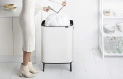 Brabantia Bo Touch Bin Hi 60 Liter White -Brabantia Bo Touch Bin Hi 60L White 8710755130205 Brabantia 300dpi 6417x4143px 6 NR 14827