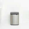 Brabantia Bo Touch Bin 4 Liter Met Kunststof Binnenemmer Matt Steel Fpp 2 Brabantia Bo Touch Bin 4 Liter Met Kunststof Binnenemmer Matt Steel Fpp -Brabantia Bo Waste Bin 4L Matt Steel Fingerprint Proof 8710755222849 Brabantia 300dpi 3912x2934px 6 NR 30329