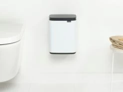 Brabantia Bo Touch Bin 4 Liter Met Kunststof Binnenemmer White -Brabantia Bo Waste Bin 4L White 8710755222344 Brabantia 300dpi 3912x2934px 6 NR 30283