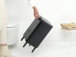 Brabantia Bo Hi Afvalemmer 12 Liter Matt Black -Brabantia Bo Waste Bin Hi 12L Matt Black 8710755227226 Brabantia 300dpi 5180x3885px 6 NR 30460