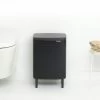 Brabantia Bo Hi Afvalemmer 12 Liter Matt Black -Brabantia Bo Waste Bin Hi 12L Matt Black 8710755227226 Brabantia 300dpi 5180x3885px 6 NR 30462