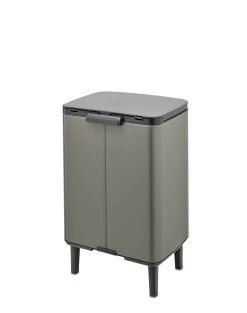 Brabantia Bo Hi Afvalemmer 12 Liter Platinum -Brabantia Bo Waste Bin Hi 12L Platinum 8710755227288 Brabantia 300dpi 7500x9500px 6 NR 30273
