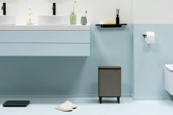 Brabantia Bo Hi Afvalemmer 12 Liter Platinum -Brabantia Bo Waste Bin Hi 12L Platinum 8710755227288 Brabantia 6 NR 31424