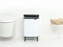 Brabantia Bo Hi Afvalemmer 12 Liter White -Brabantia Bo Waste Bin Hi 12L White 8710755227240 Brabantia 300dpi 5180x3885px 6 NR 30469