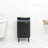 Brabantia Bo Hi Afvalemmer 7 Liter Matt Black -Brabantia Bo Waste Bin Hi 7L Matt Black 8710755227141 Brabantia 300dpi 5180x3885px 6 NR 30429