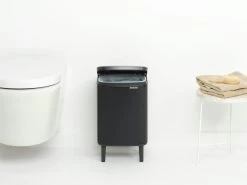 Brabantia Bo Hi Afvalemmer 7 Liter Matt Black