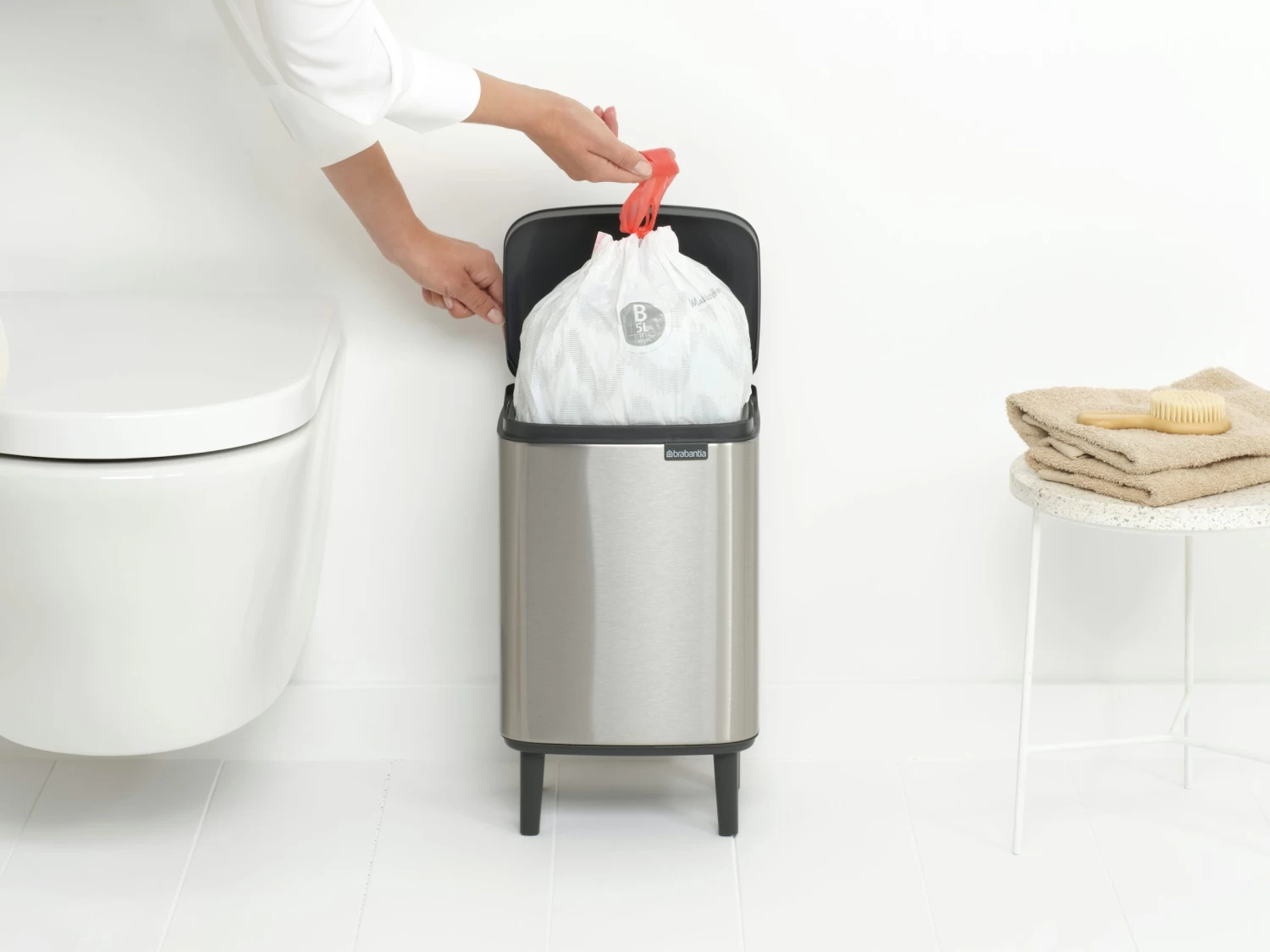 Brabantia Bo Hi Afvalemmer 7 Liter Matt Fpp 10 Brabantia Bo Hi Afvalemmer 7 Liter Matt Fpp - Afbeelding 8