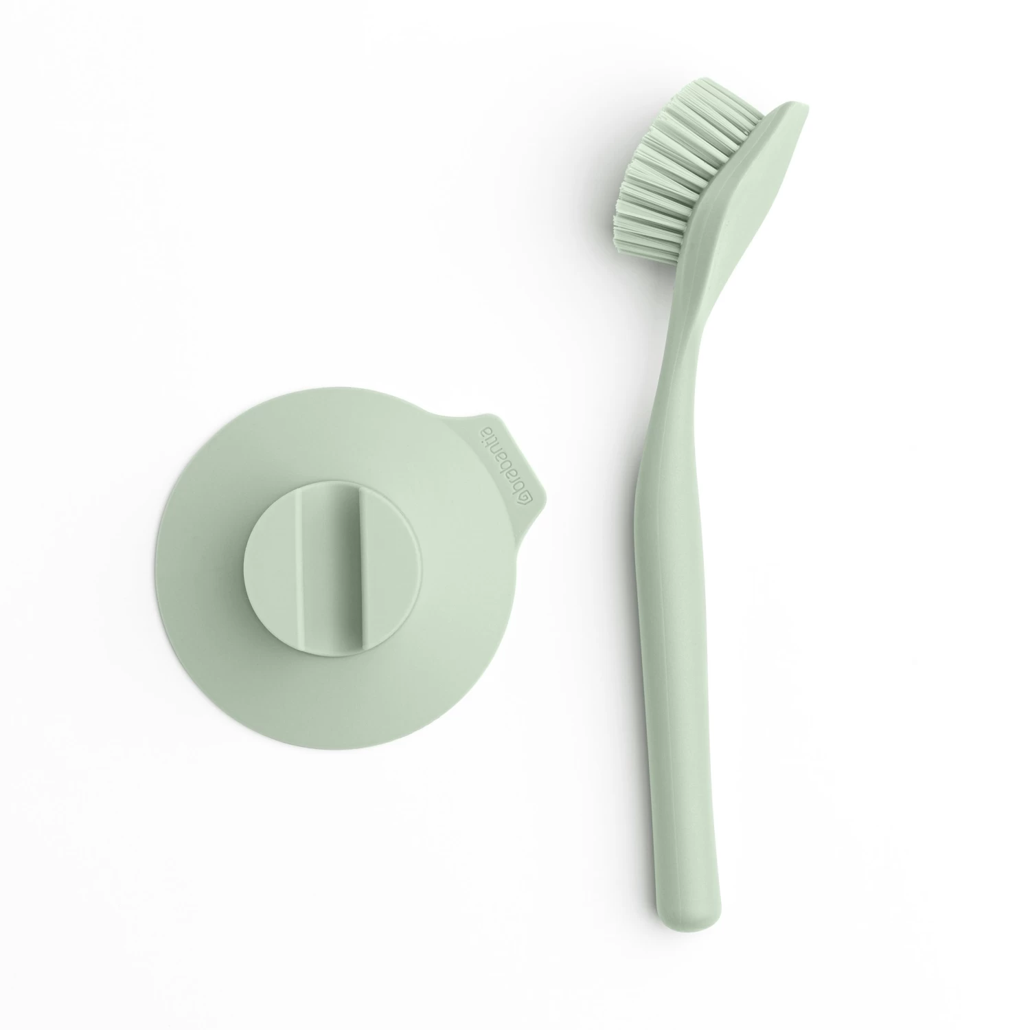 Brabantia Sinkside Afwasborstel Met Zuignaphouder - Jade Green 3 Brabantia Sinkside Afwasborstel Met Zuignaphouder - Jade Green