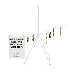 Brabantia HangOn Droogrek 25 Meter Met Stang White