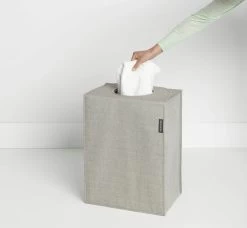 Brabantia Wastas Rechthoekig 55 Liter Grey -Brabantia Laundry Bag Rectangular 55L Grey 8710755120367 Brabantia 300dpi 5595x5166px 6 NR 13929