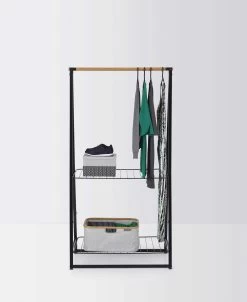 Brabantia Linn Kledingrek Groot Zwart -Brabantia Linn Clothes Rack Large Black 8710755118241 Brabantia 300dpi 10630x12992px 6 NR 13468